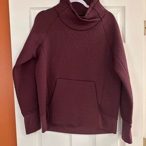 Athleta Maroon Quilted Jacket